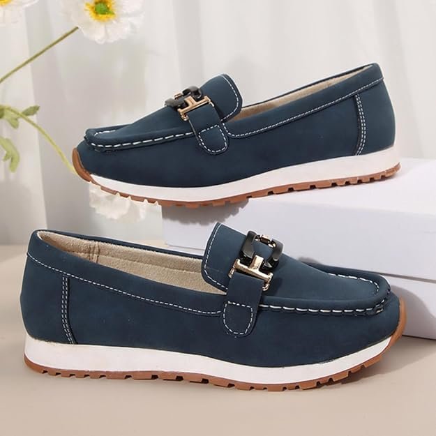 Mocassins Femmes Plat Loafers Chaussures Décontractée Confort