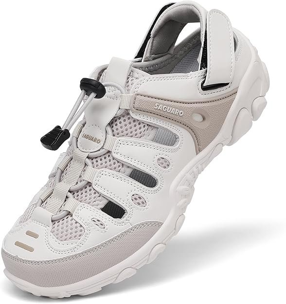 Sandales Femme Antidérapantes et Respirantes, Sandales de Trekking pour Randonnée et Activités Outdoor