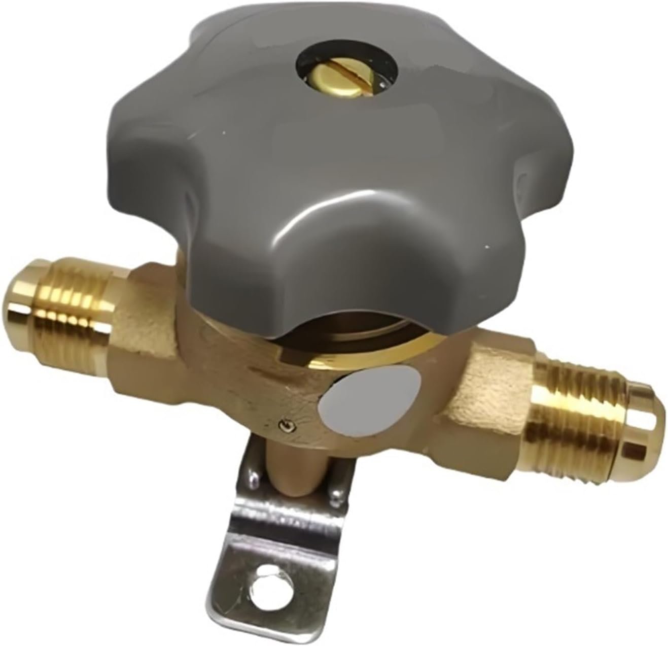 Vanne à Membrane d'Arrêt BML18s, Vanne de Réfrigération Industrielle 009G0181, à Souder, Taille d'Entrée 3/4 po, Taille de Sortie 3/4 po
