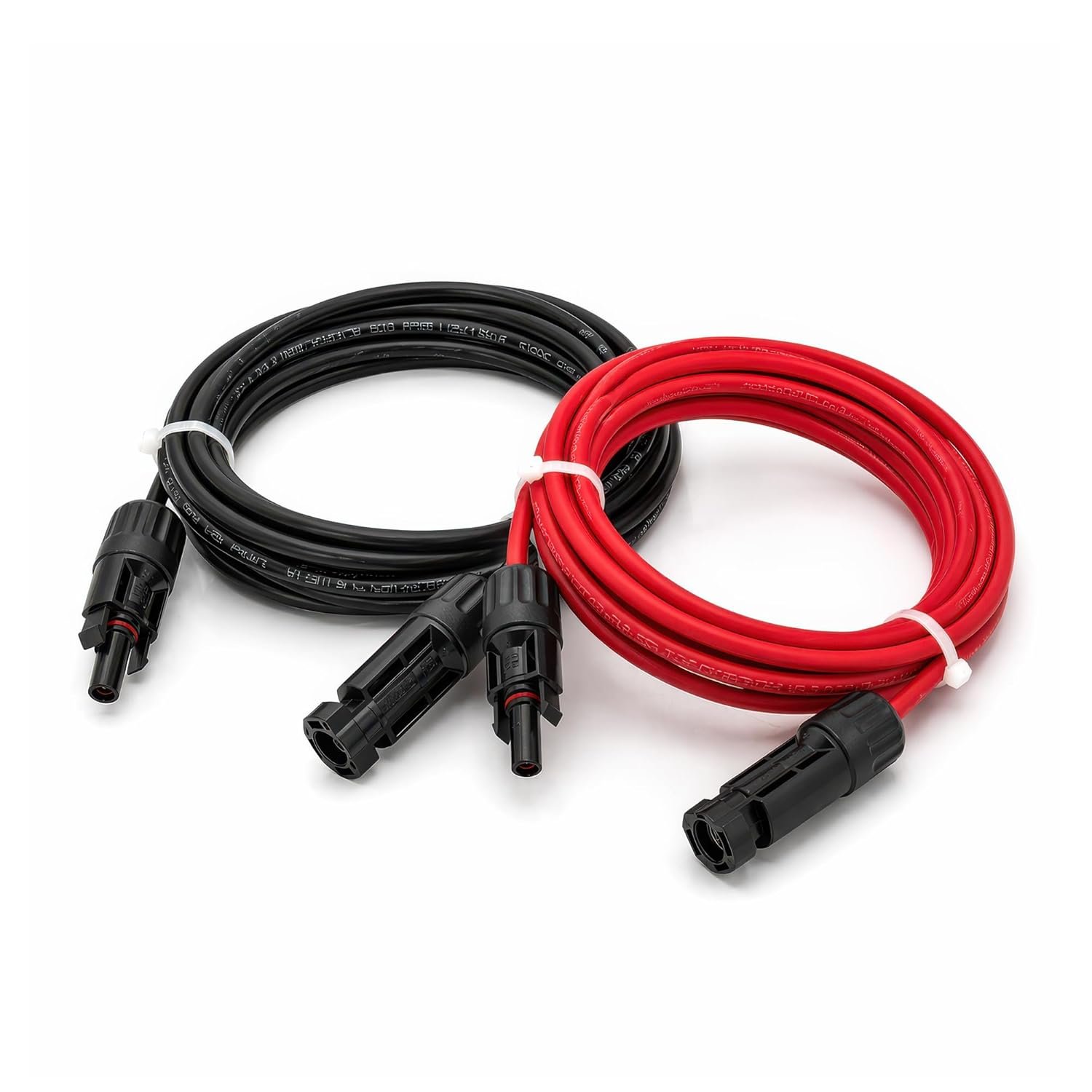 Câble d'extension Solaire Solidspark 6mm² – Avec Connecteurs MC4 Mâles et Femelles – Certification TÜV/CE – Étanche IP68 – Idéal Photovoltaïque – Disponible en 3m et 20m (3m)