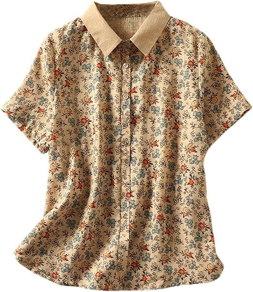 Shirt Femme Manches 3/4 Blouse Femme Manche Courte