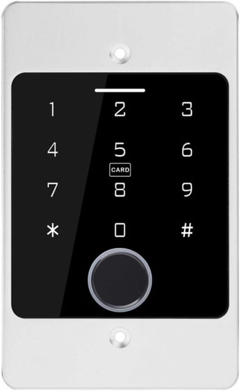 Verrou de porte WiFi à empreintes digitales avec contrôle par application, étanchéité IP66 pour système d'entrée à clavier intelligent pour bureau à domicile, corps en alliage de zinc