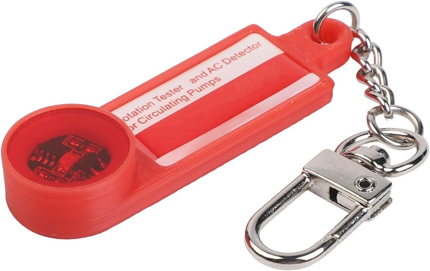 Testeur de rotation de pompe et détecteur de tension AC, avec indicateur lumineux du sens de rotation et fonction de contrôle des bobines d’électrovannes, idéal pour le diagnostic des pompes et des systèmes de chauffage.