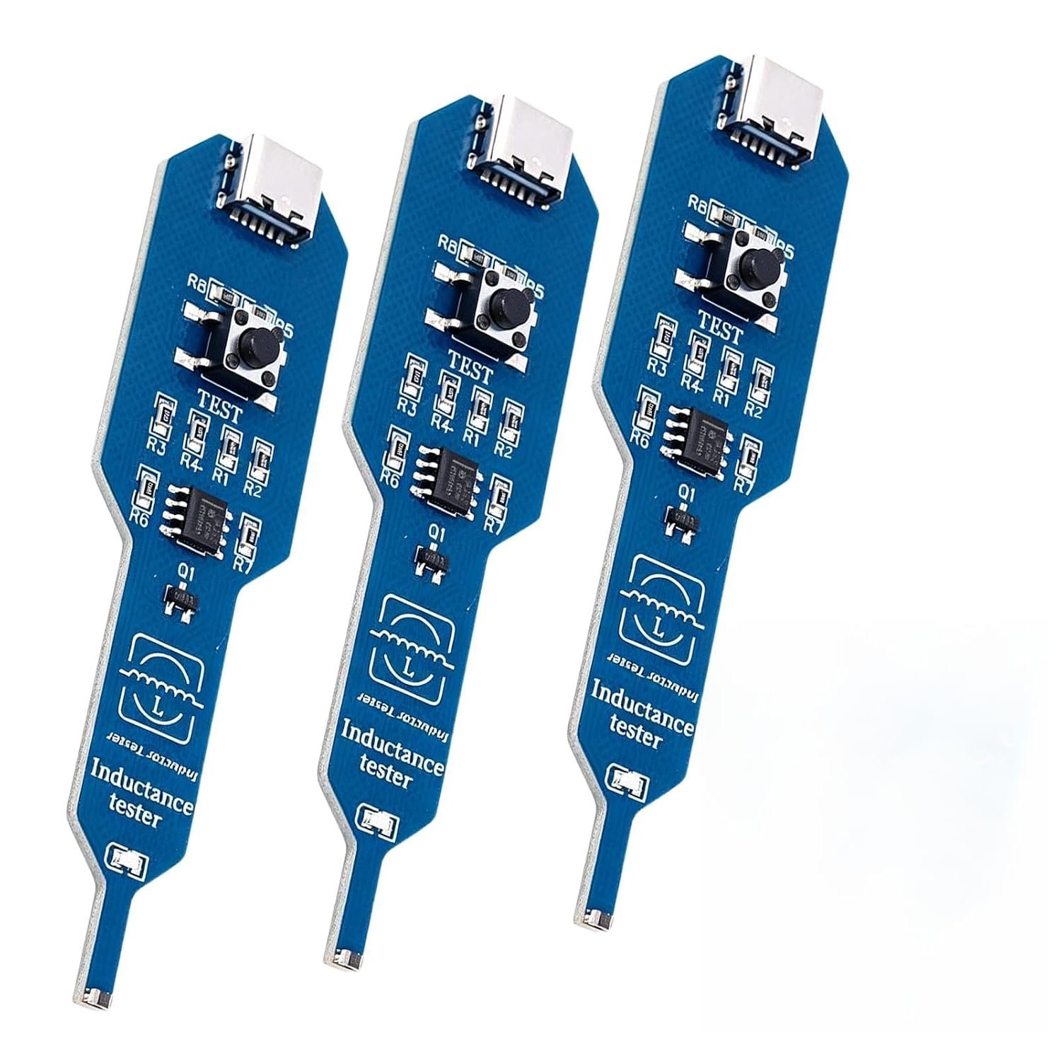 3 Pièces Testeur D'Inductance, Testeur D'Inductance Pour Carte Mère Outil de Détection D'Inductance Pour Cartes Mères Et Bobines, Adaptés à La Réparation de Téléphones Portables Et Aux Circuits
