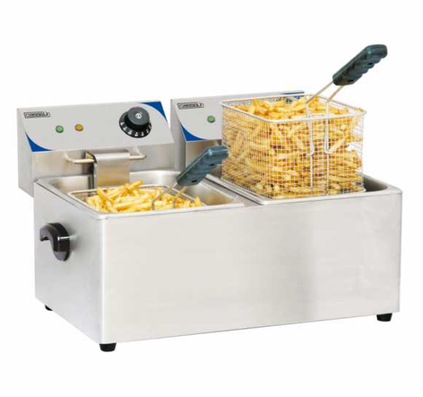 Friteuse double électrique 2 x 4 litres - CFE42