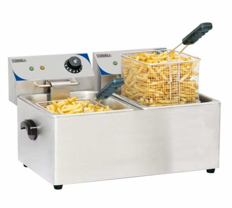 Friteuse double électrique 2 x 8 litres - CFE82