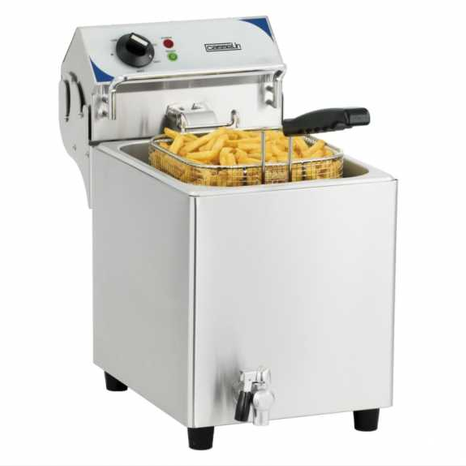 Friteuse électrique à poser avec vidange 10 litres