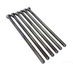 Lot de 6 tiges de poussée de soupape pour moteur Kubota D1703 et pelle Bobcat E32