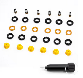 Kit de joints de réparation pour injecteurs de carburant V6 pour BMW 328i, 328is, 528i, M3 et Z3