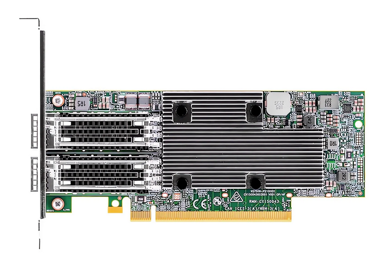 Carte réseau Ethernet Broadcom® BCM957508-P2100G, P2100G 100GbE double port QSFP56, PCIe 4.0 x 16