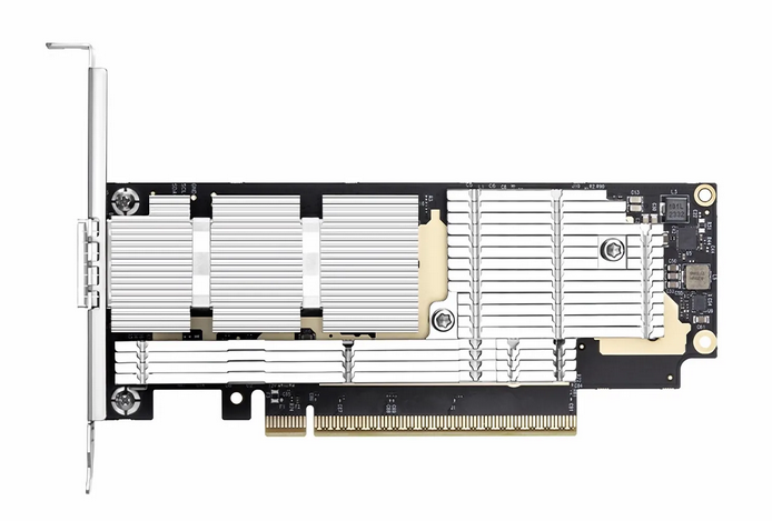 Carte d'Adaptateur NVIDIA Mellanox MCX75310AAS-NEAT ConnectX®-7 InfiniBand & Ethernet 400GbE/NDR, OSFP à Port Unique, PCIe 5.0 x16