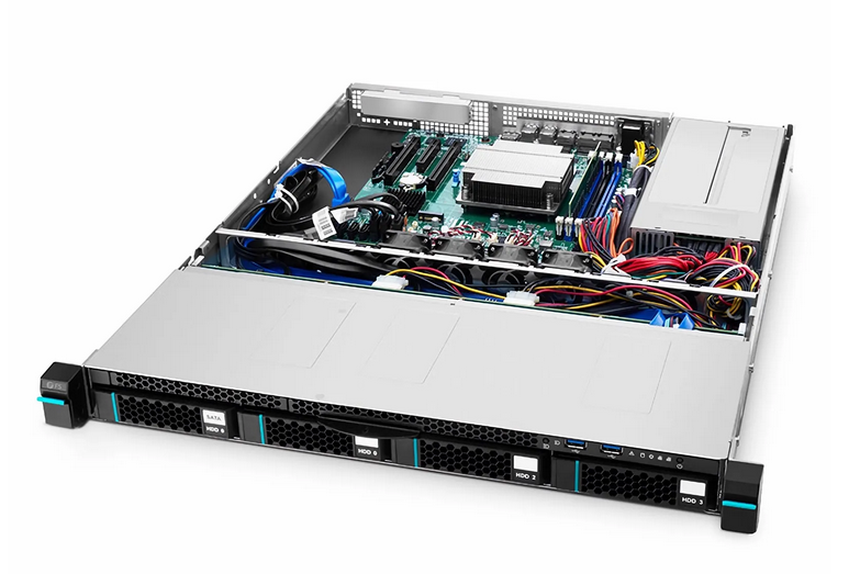Serveur RS3110 1U à Montage en Rack, 1 Processeur Intel® Xeon® Scalable, Jusqu'à 128GB de Mémoire
