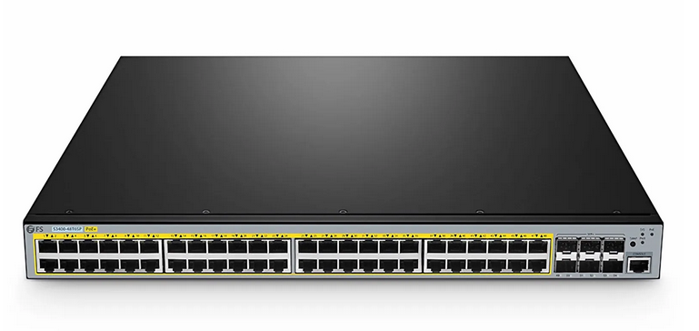 S3400-48T6SP, Commutateur PoE+ Ethernet Gigabit L2+ à 48 Ports, 48 Ports PoE+ @370W, avec 6 Uplinks SFP+ 10Gb