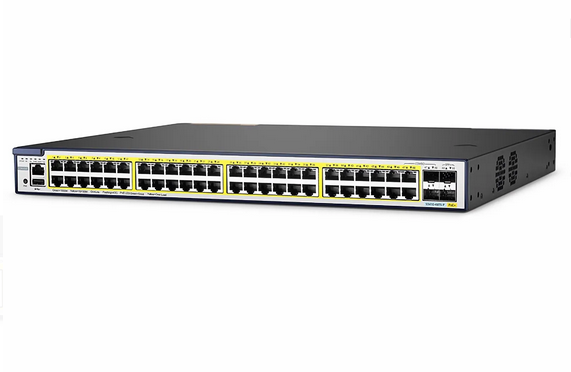 S3410-48TS-P, Commutateur Gigabit Ethernet L2+ PoE+ 48 ports, 48 ​​ports PoE+ à 740 W avec 2 liaisons montantes SFP
