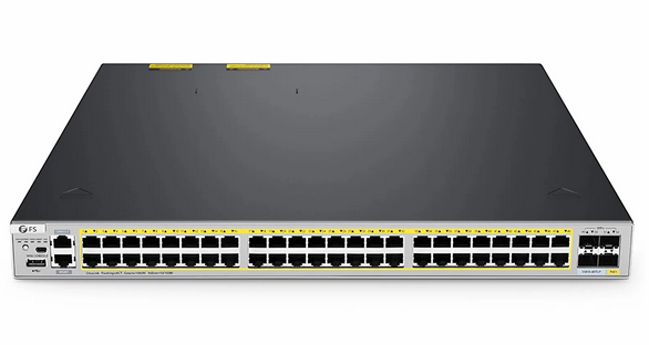 S5810-48TS-P, Commutateur Ethernet Gigabit L3 PoE+ 48 ports, 48 ​​ports PoE+ à 740 W, avec 4 liaisons montantes SFP+ 10 Gb,