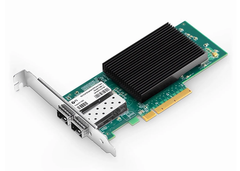 Carte Réseau Ethernet Intel XXV710, double port SFP28 25G, PCIe 3.0 x8, comparable à l'Intel XXV710-DA2, profil bas et pleine hauteur
