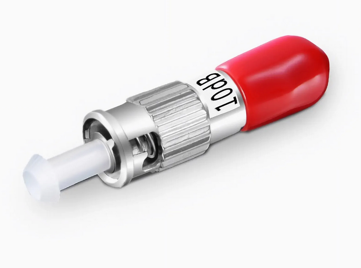 Atténuateur à Fibre Optique Fixe ST Personnalisé, SM, Mâle-Femelle, 1 ~ 25dB Optionnel