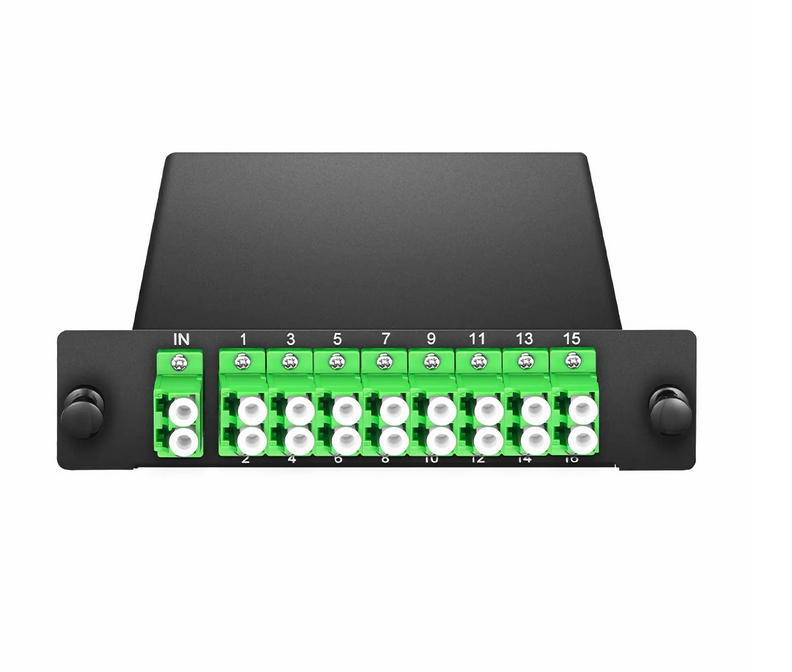 Splitter PLC à Fibre Optique 1x 16, Cassette Standard LGX, LC/APC, Monomode
