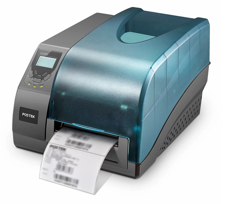 Imprimante d'Etiquettes Industrielles Postek G2000 RFID avec HEAT™, 203dpi, Vitesse d'Impression 6ips
