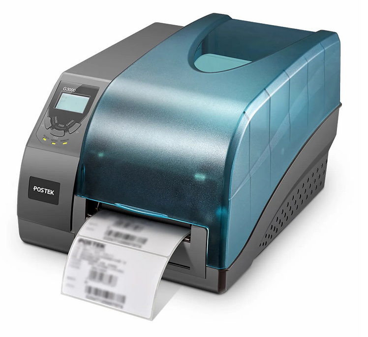 Imprimante d'Etiquettes Industrielles Postek G3000 RFID avec HEAT™, 300dpi, Vitesse d'Impression 6ips