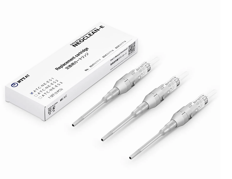 Cartouche de Remplacement NEOCLEAN-E pour Stylo de Nettoyage d'un Clic 1,25mm LC/MU (3 pièces par kit)