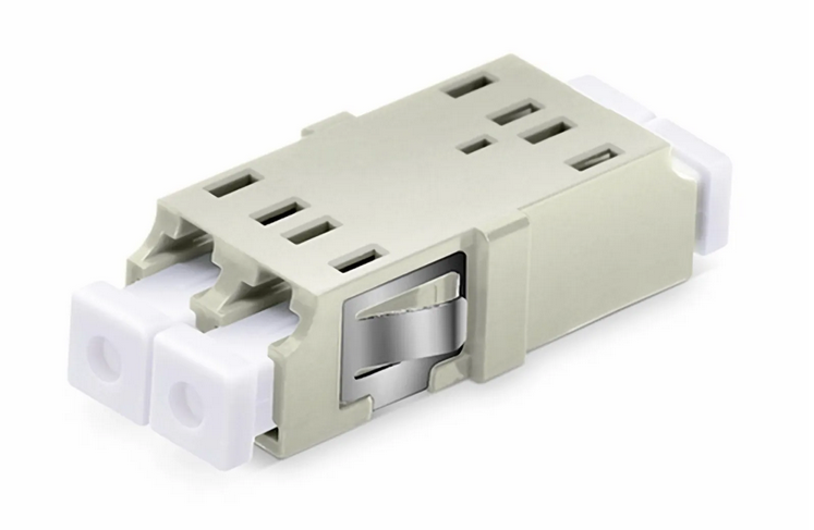 Adaptateur/Coupleur de Fibre Optique Plastique LC/UPC vers LC/UPC Duplex OM1/OM2 Multimode, Type SC, sans Bride