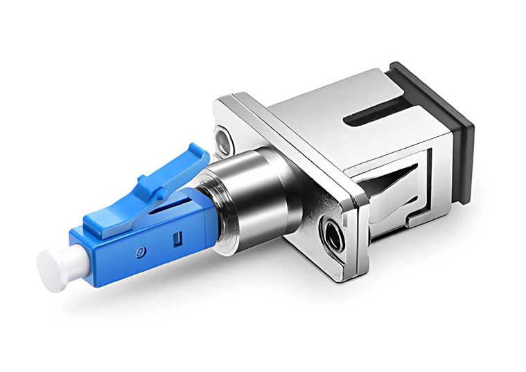 Adaptateur/Coupleur de Fibre Optique Hybride Monomode Personnalisé, Femelle vers Mâle