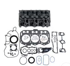 Kit de culasse complète avec joint complet pour moteur 3TNV76 pour excavatrice Yanmar ViO25-4 TYM Compact Tractor T255NHEU TS25NCEU