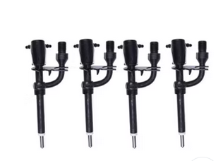 Lot de 4 injecteurs de carburant en forme de crayon 26964 894F-9K546-ACA 894F9K546ACA pour Ford Transit 2.5 Diesel MK3 MK4 MK5 1985-2000