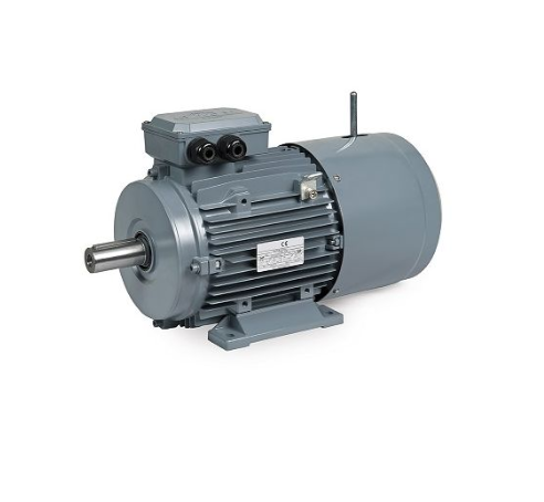 Moteur Riphasé Avec Frein C.C B3, 0.37 KW, 3000 TR/MIN, HA 71, 230/400V, IE2
