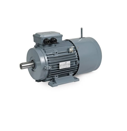 Driphasé avec frein C.C B3, 3 KW, 3000 TR/MIN, HA 100, 230/400V, IE3