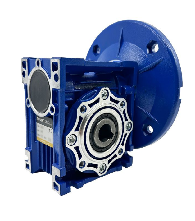 Réducteur Roue Et Vis MSF 050, i:50, 18 tr/min, IEC71 B5 Ø160, 0.18 kW 6P