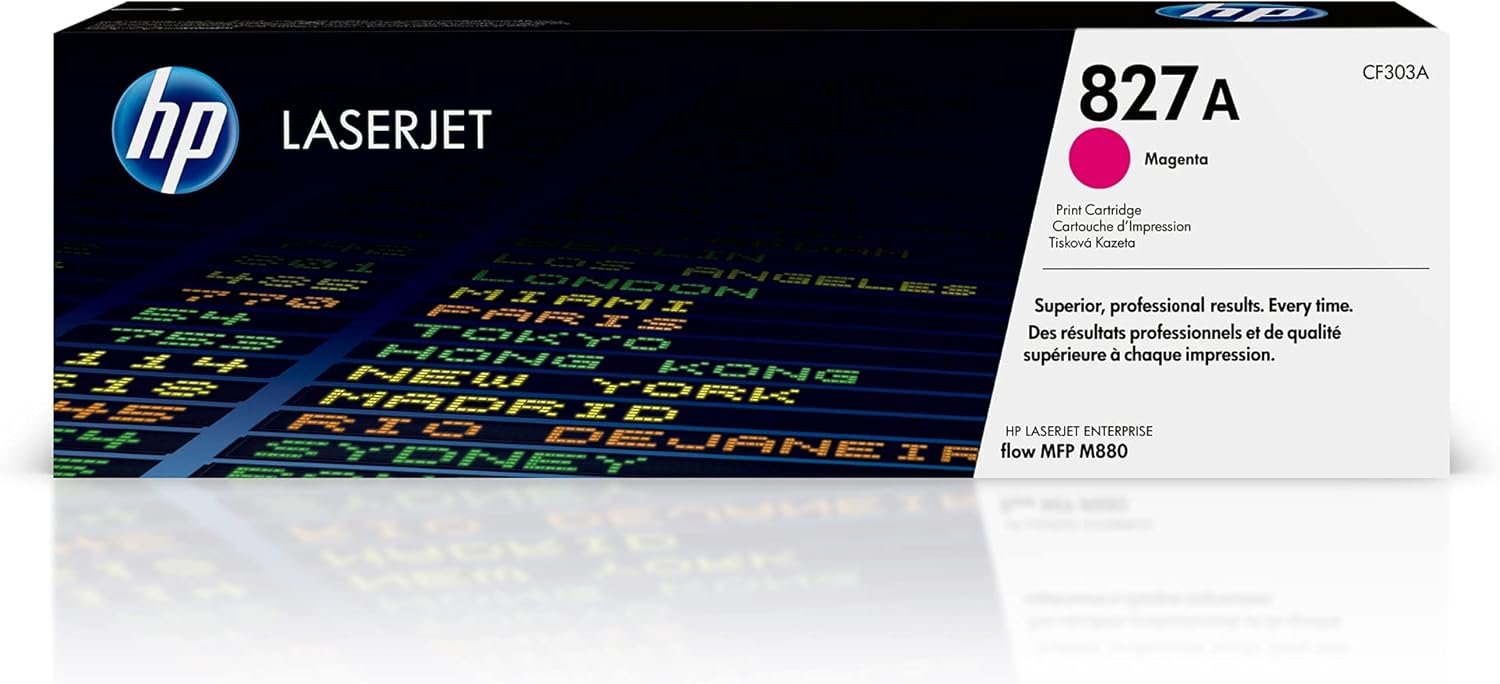 HP 827A Magenta Toner Cartridge