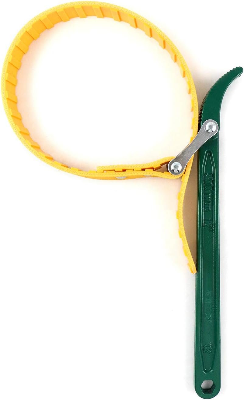 Clé à sangle 300 mm, clé à sangle pour filtre à huile, 660 mm, Ø maxi 160 mm