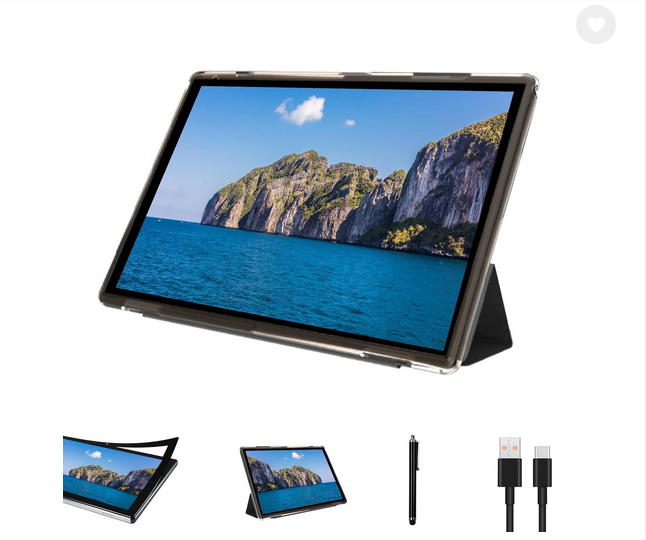 Tablette PC Android 12 de 10 Pouces, 2 Go de RAM, 32 Go de ROM, Batterie 6000 mAh