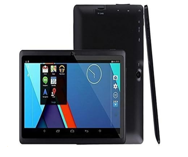 Tablettes Android 7 Pouces, Tablettes à Ecran HD 2025, Processeur PC Duad Core 1 Go + 8 Go, Longue Durée de Vie de la Batterie 3000 MAh, Prise en Charge de la Tablette Intelligente W-iFi Intégré