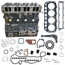 Bloc-cylindres, culasse complète et kit de joints complet pour moteur Yanmar 4TNV98/4TNV98T