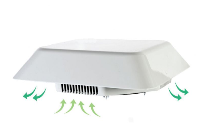 Ventilateur De Toit D'Armoire 230Vac Ø190x61 Radial - Débit D'Air 600m3/h - 80W