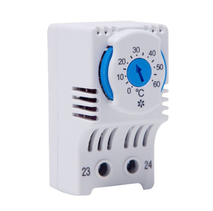 Thermostat D'Armoire Electrique - Contact 1NO - Plage De Température 0°C à 60°C