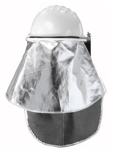 Casque Anti Chaleur avec Protège Nuque Aluminisé