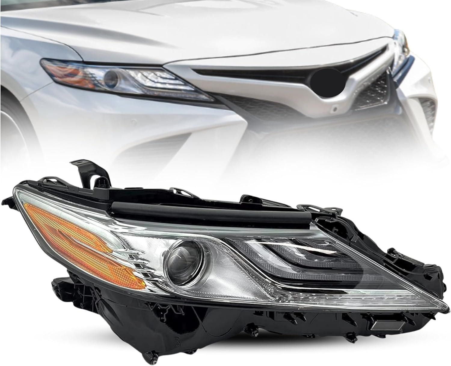 Phare Droit à LED 81110-06D70 pour Toyota Camry Corolla 2018-2020