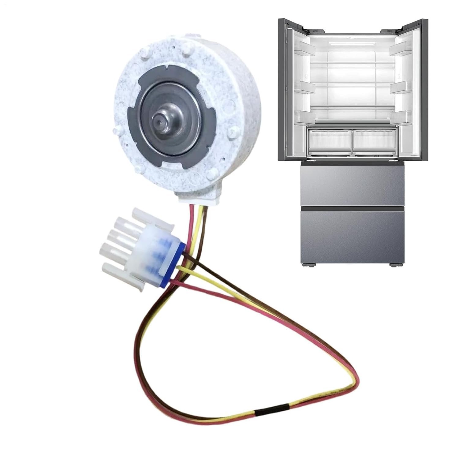 Moteur de Ventilateur pour Evaporateur de Réfrigérateur, Pièce de Rechange pour Condenseur, Moteur de Ventilateur pour Réfrigérateur