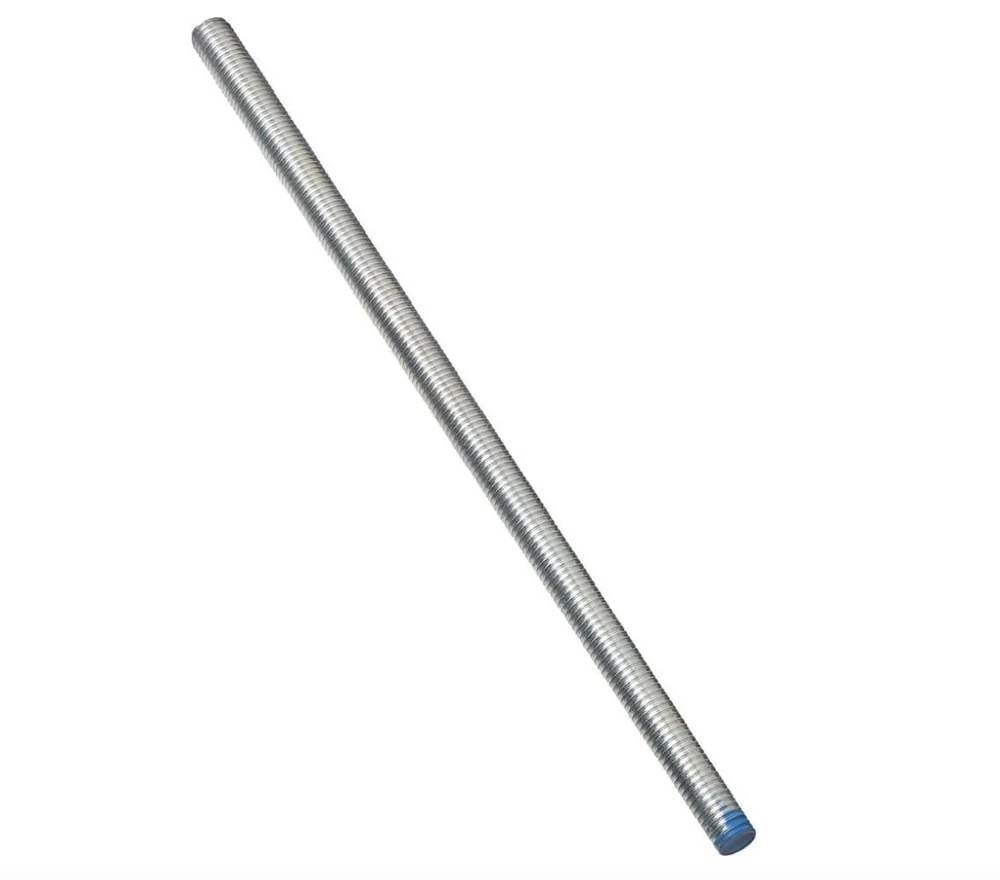 Threaded Rod, Zinc Plated Steel, M10 x 1Mtr