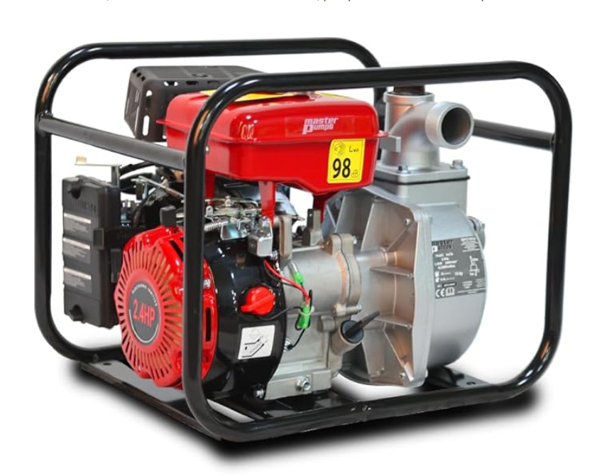 Pompe à Eau Thermique 4 Temps 79.6cc 7000l/h Maste
