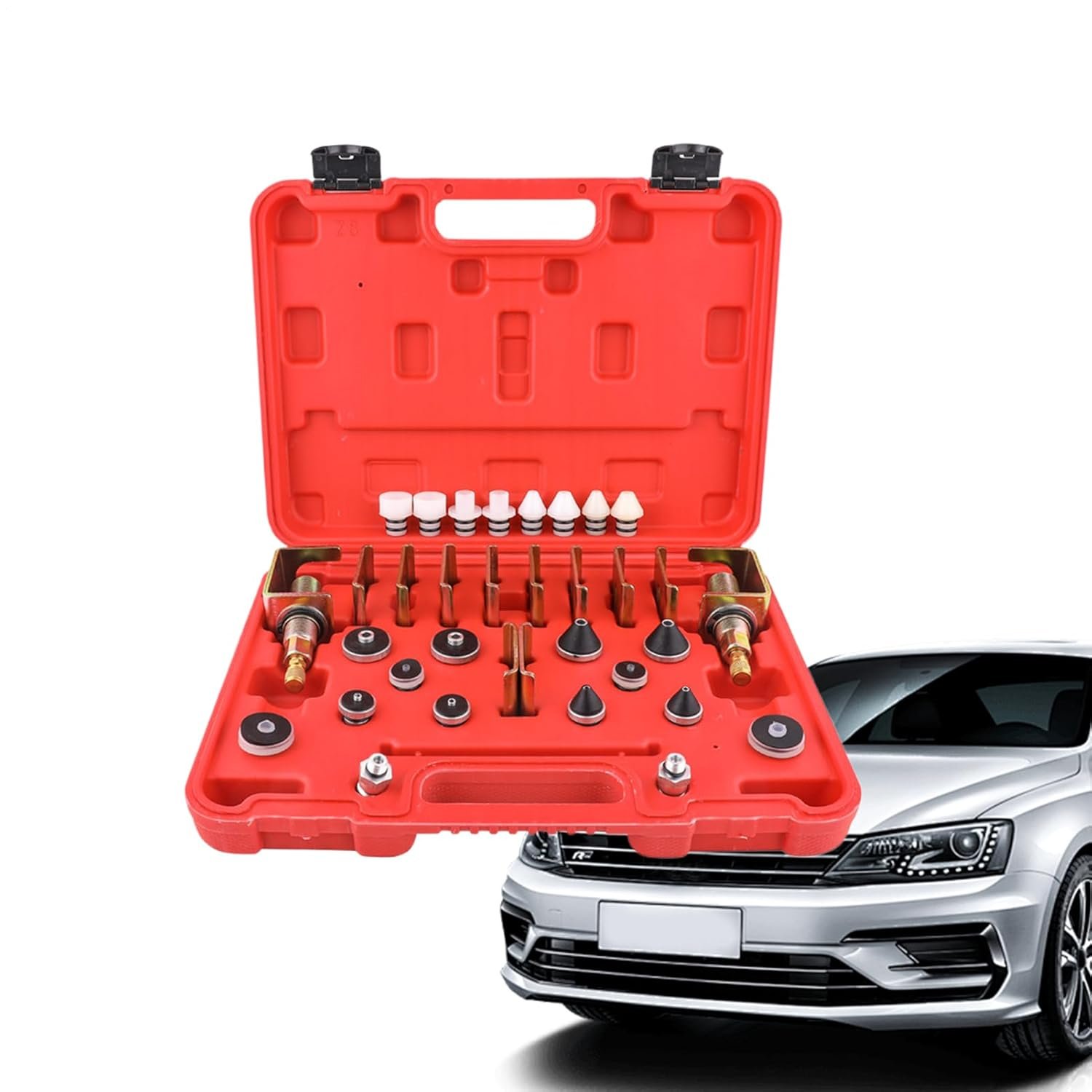 Kit de Détecteur de Fuites AC - Testeur CA de Voiture, Testeur de Réfrigérant Automatique Portable