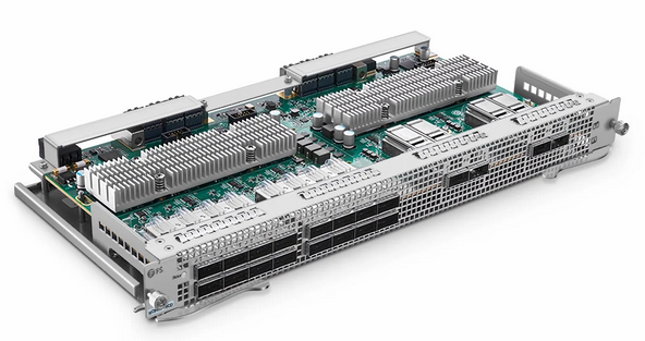 Carte de Ligne à 16 Ports QSFP28 100Gb, avec 4x QSFP-DD 400G pour Switch de Châssis de Centre de Données NC8400-4TH, NC8400-16CD