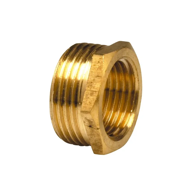 Raccord laiton à visser réduction 6 pans 241 G mâle-femelle 1/4" - 1/8"