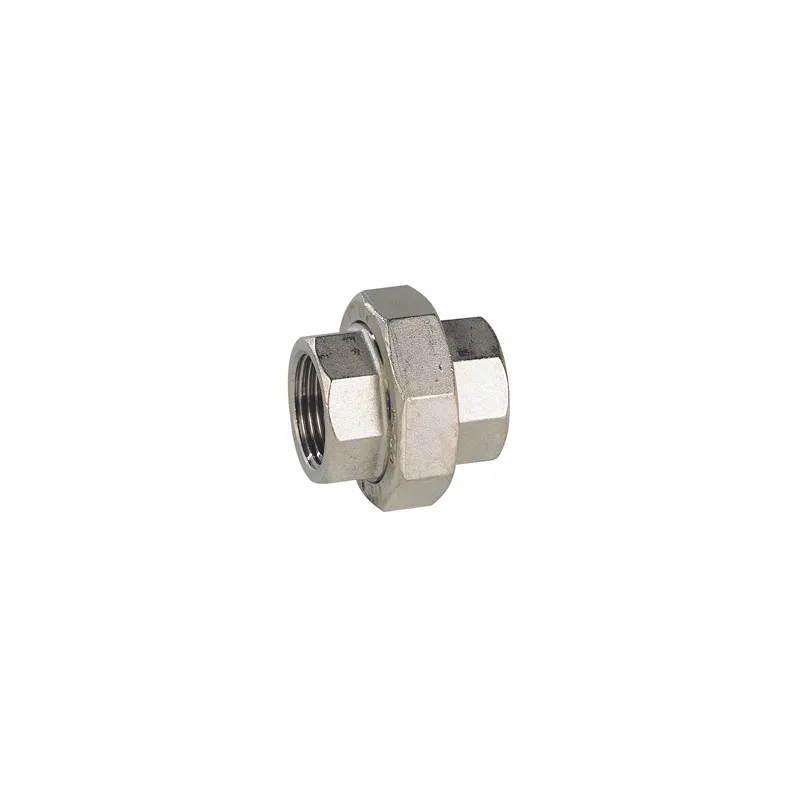 Raccord union femelle - femelle acier inox ASTM A351