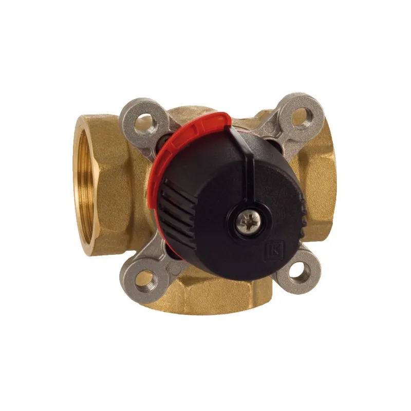 Vanne laiton 3 voies TERMOMIX 1/2"