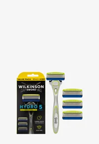 Rasoir Wilkinson Sword HYDRO 5 SENSITIVE MEN’S 1 RAZOR + 4 BLADE REFILLS PACK